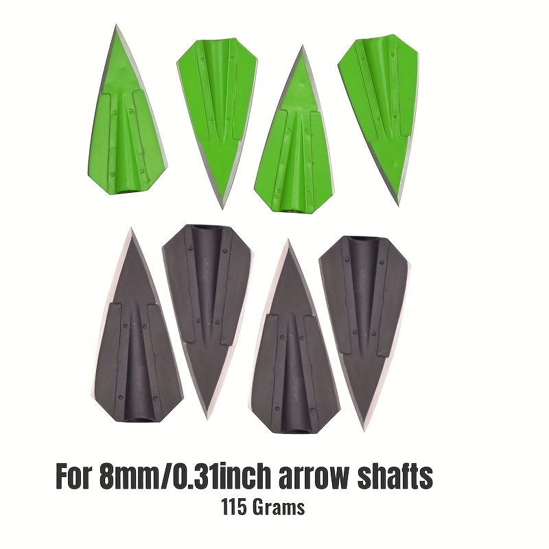  Broadhead Blade Arrow Tips - 6pcs, 115gr