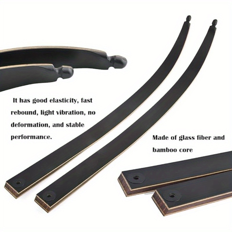 Black Hunter 50lb Detachable Bow – 60in, Blue Handle