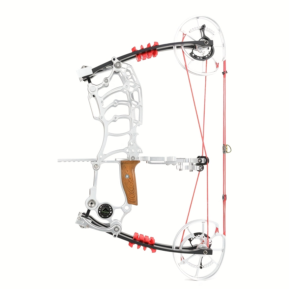 7075 Aluminum Dual-Purpose Compound Bow – 30-70lb Adjustable