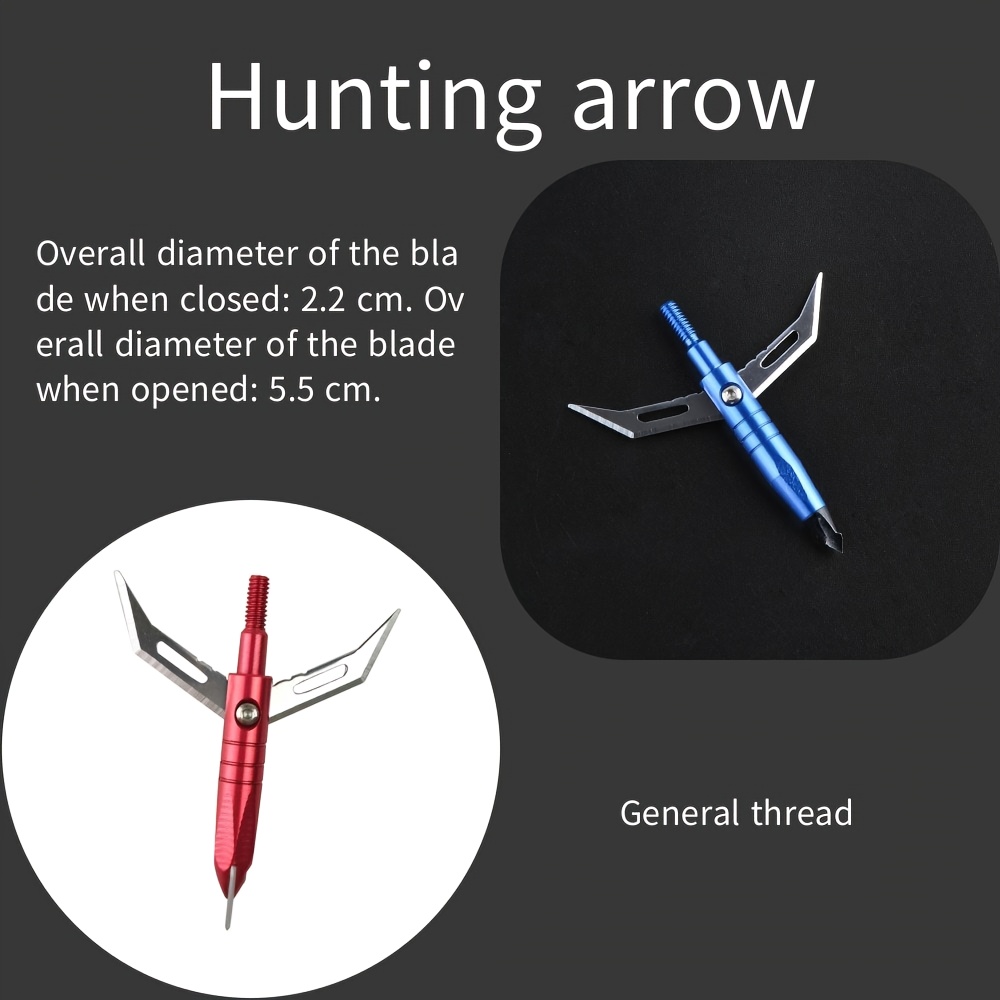 Elf Aluminum Arrow Set – 6-Pack with Arrowhead Case