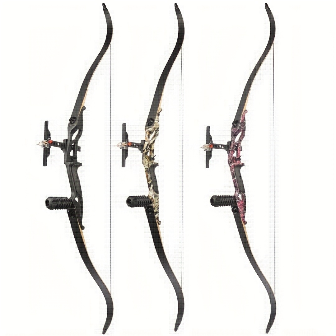 56-Inch Recurve Bow 30–50lbs with 17-Inch Riser