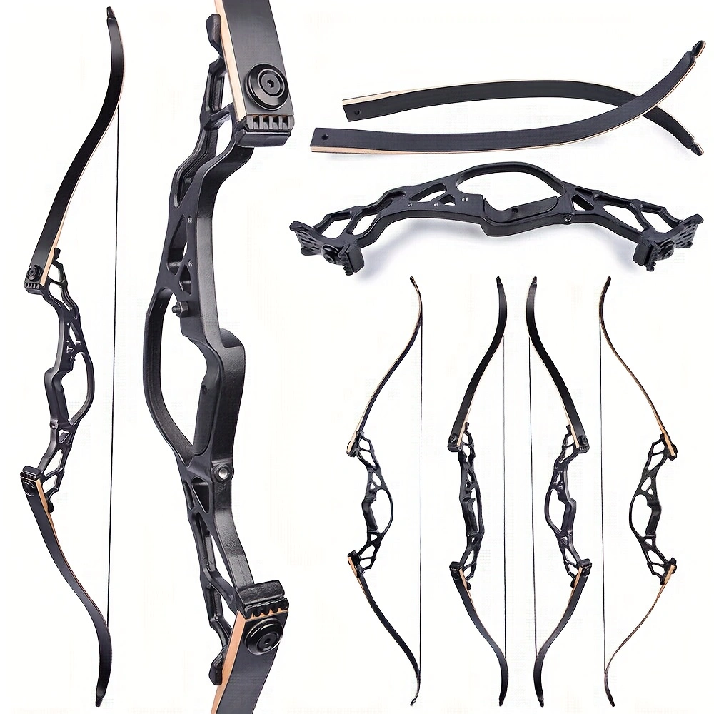 Archery 62" Takedown Recurve Bow Outdoor Shooting Hunting 40-60lbs Hunting Bow Set Right Hand
