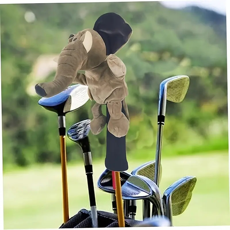 Animal Series Golf Club Head Covers (Rhino, Koala, Ape, & More)