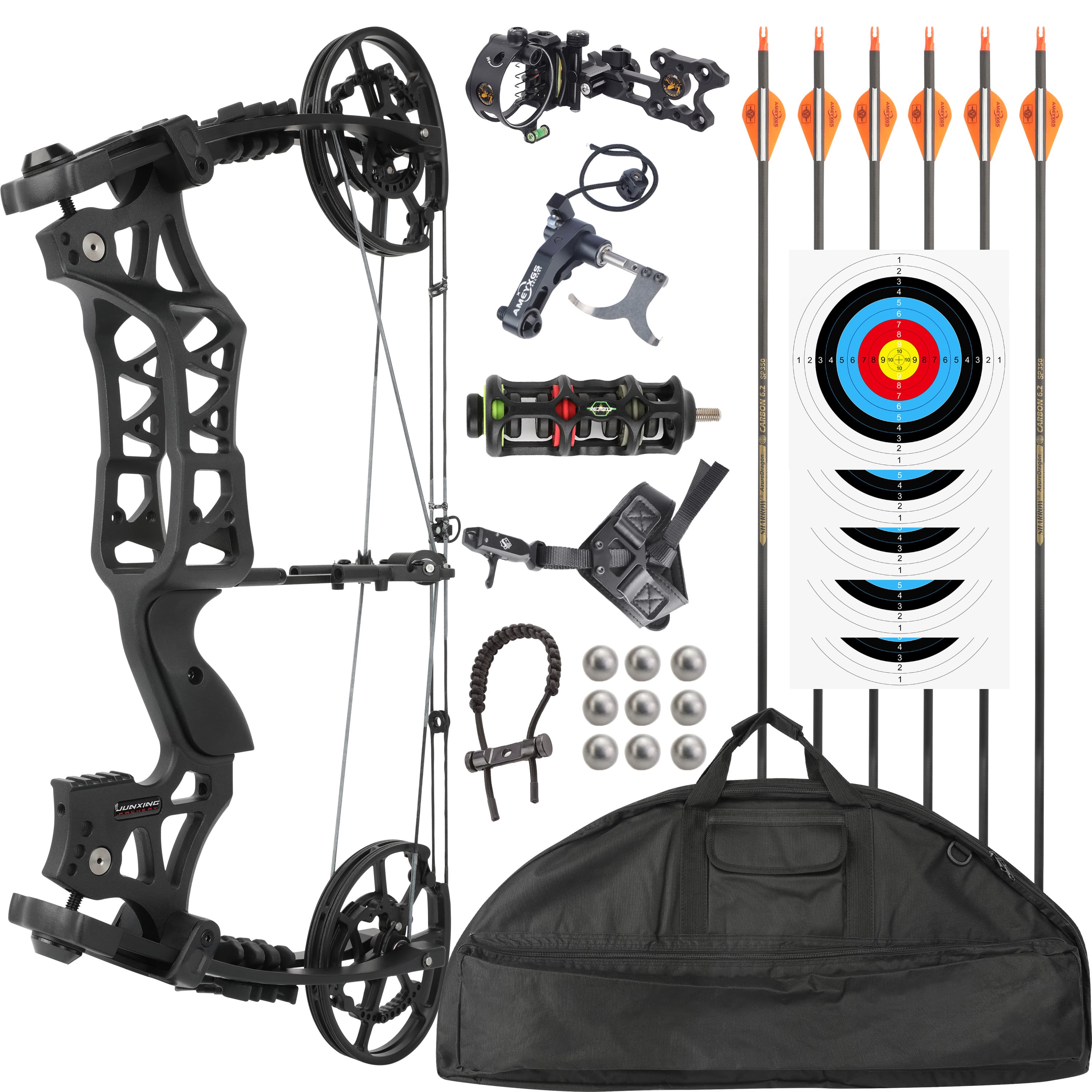 M109EA Dual-Purpose Compound Bow Arrows & Steel Balls 40-70LBS 20" ATA