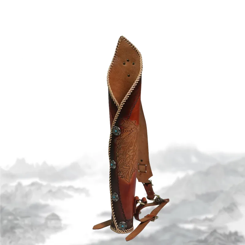 Three point backpack crossbody quiver handmade retro arrow pot with large capacity that can cross diagonally