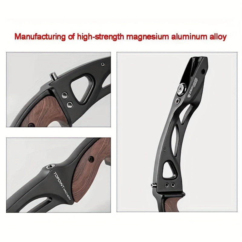 Topoint R10 Recurve Bow Riser outdoor hunting and shooting, made of sturdy and durable aluminum alloy material
