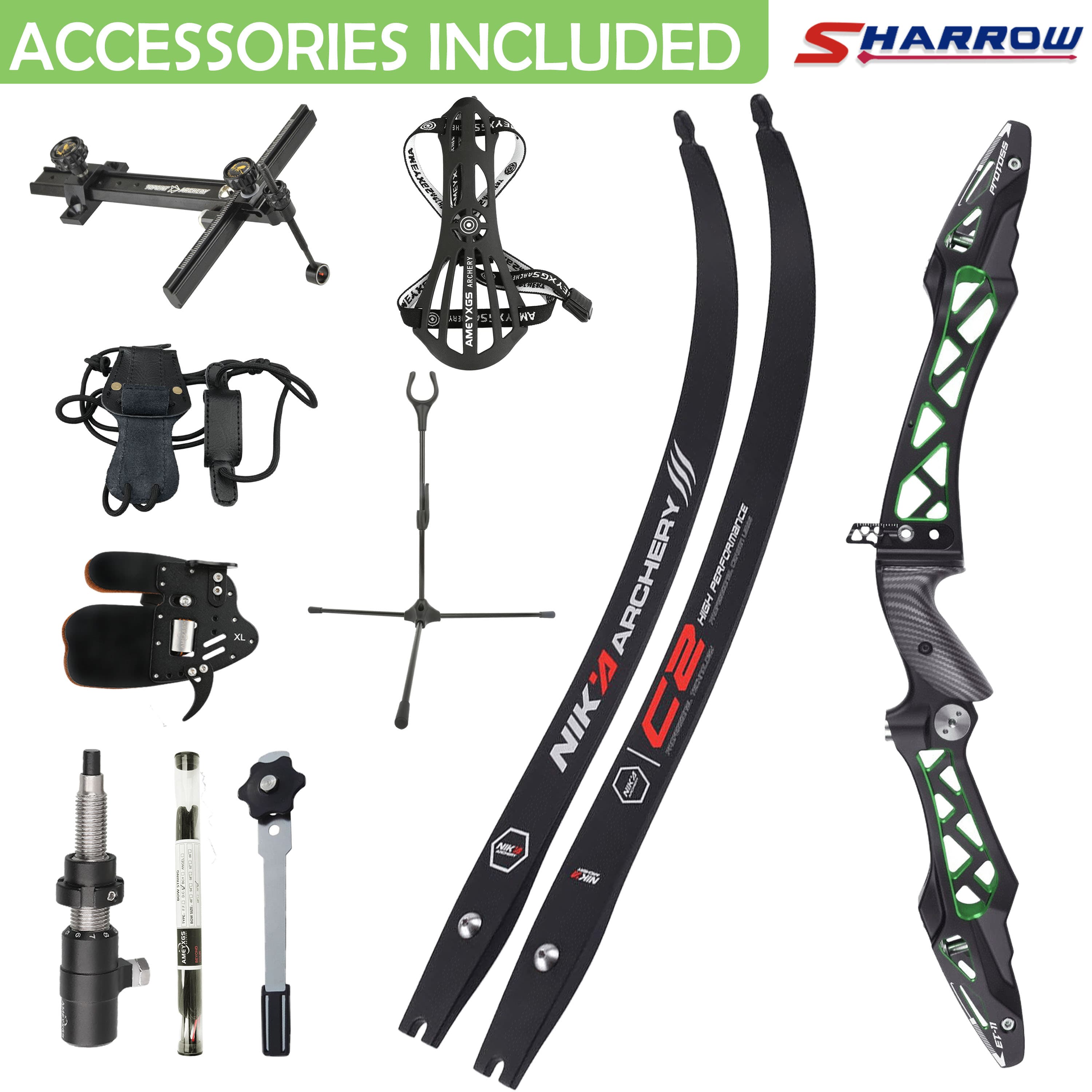 ET11 Professional Competitive Recurve Bow set