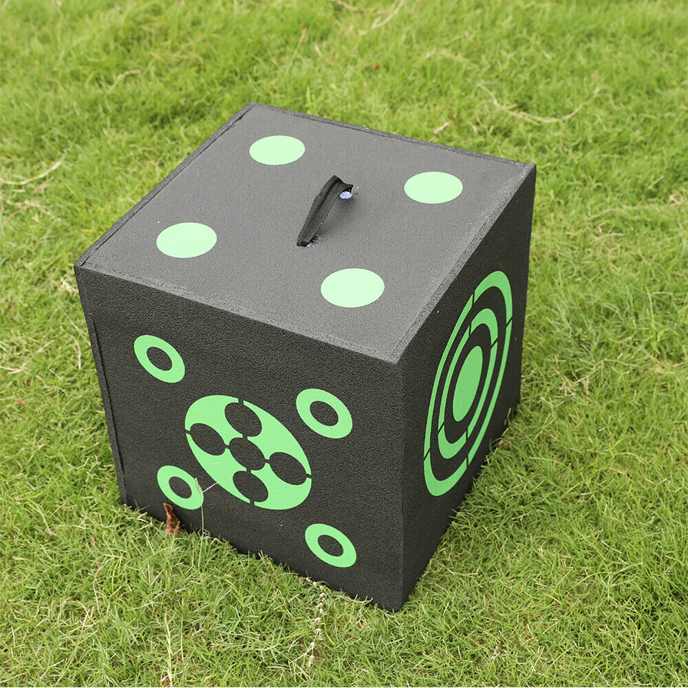 Archery 3D Targets Cube Foam 6 Side 40cm Bow Arrow Shooting Practice Broadhead