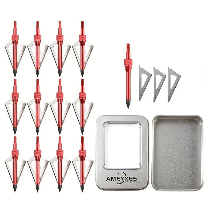 Jade Arrow Set – 12-Pack with Arrowhead Storage Case