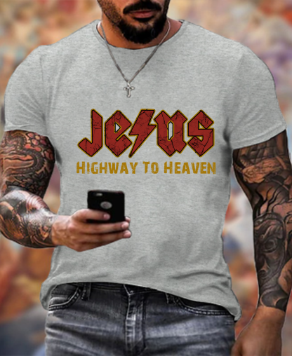 Jesus Highway To Heaven Tee