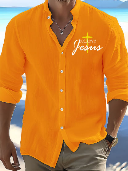 Believe Jesus Long-sleeved shirt