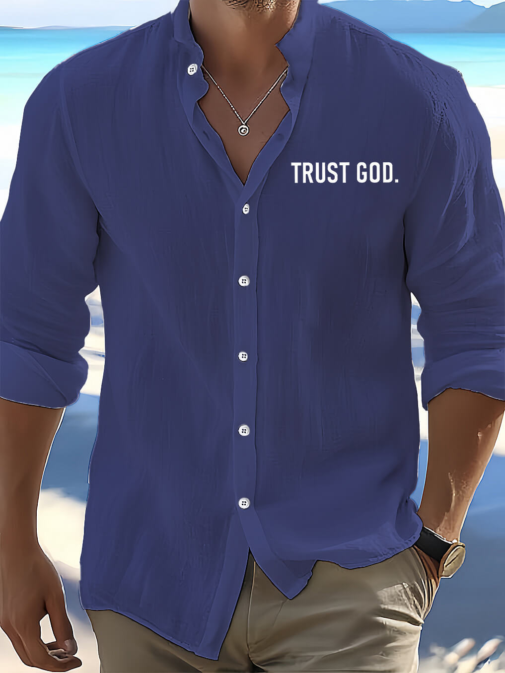 Trust God Long-sleeved shirt
