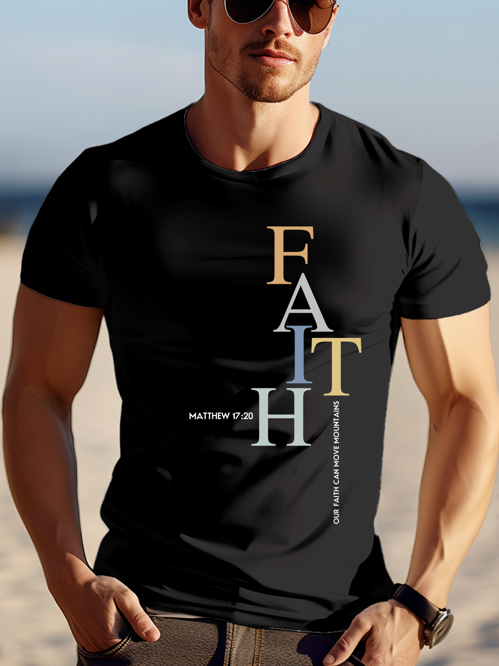 Faith Matthew 17:20 Tee