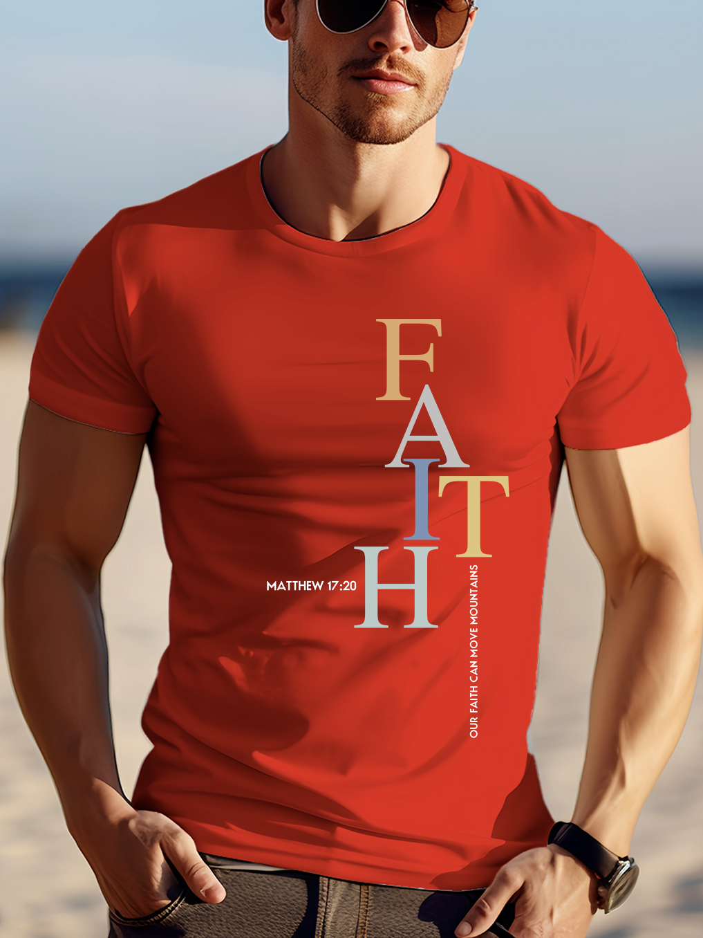 Faith Matthew 17:20 Tee