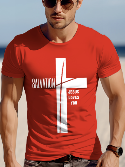 Salvation Jesus Loves You Tee