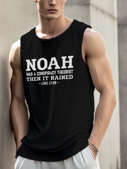 Noah Was A Conspiracy Theorist Vest