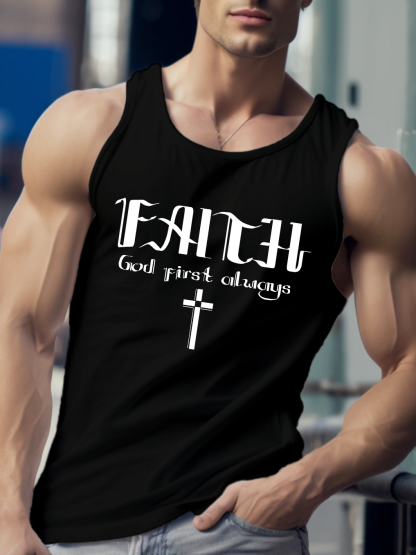 Faith God First always Vest