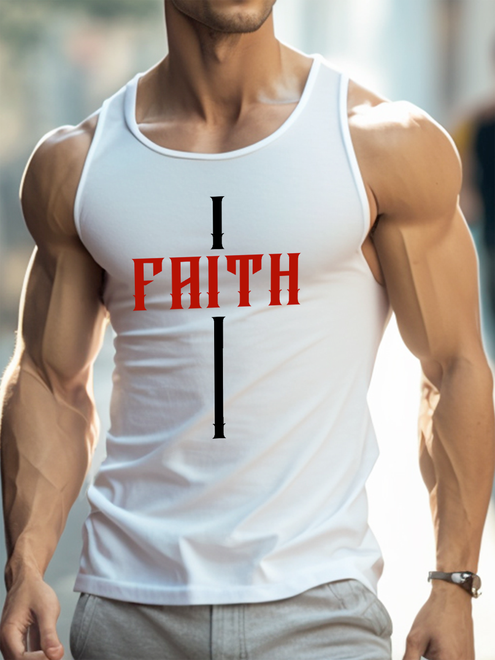 Faith Fashion Design Vest