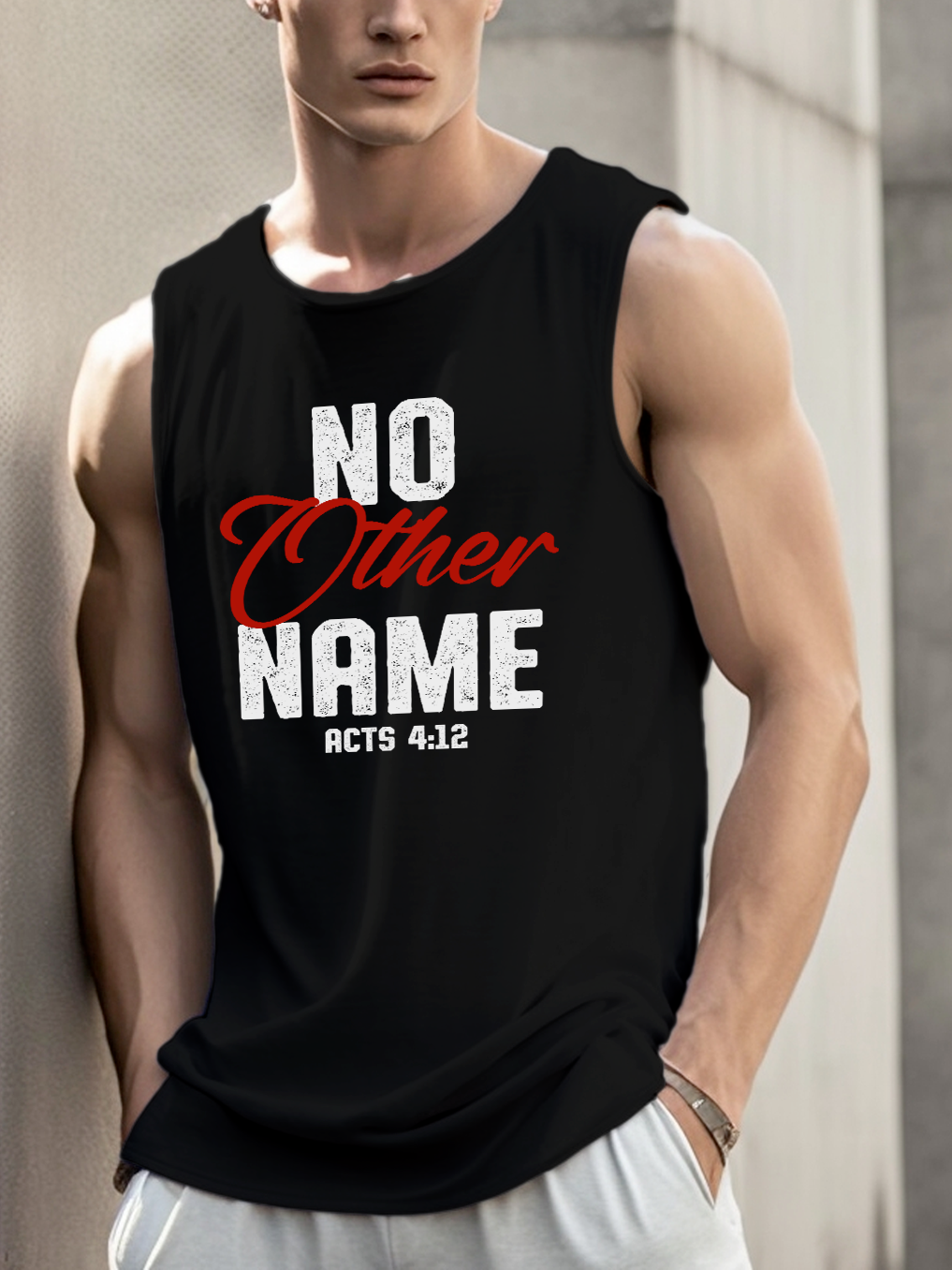No Other Name Vest-Faith Design