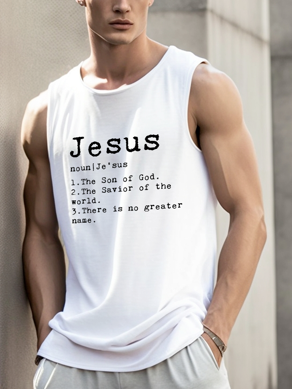 Jesus The Son Of God Vest