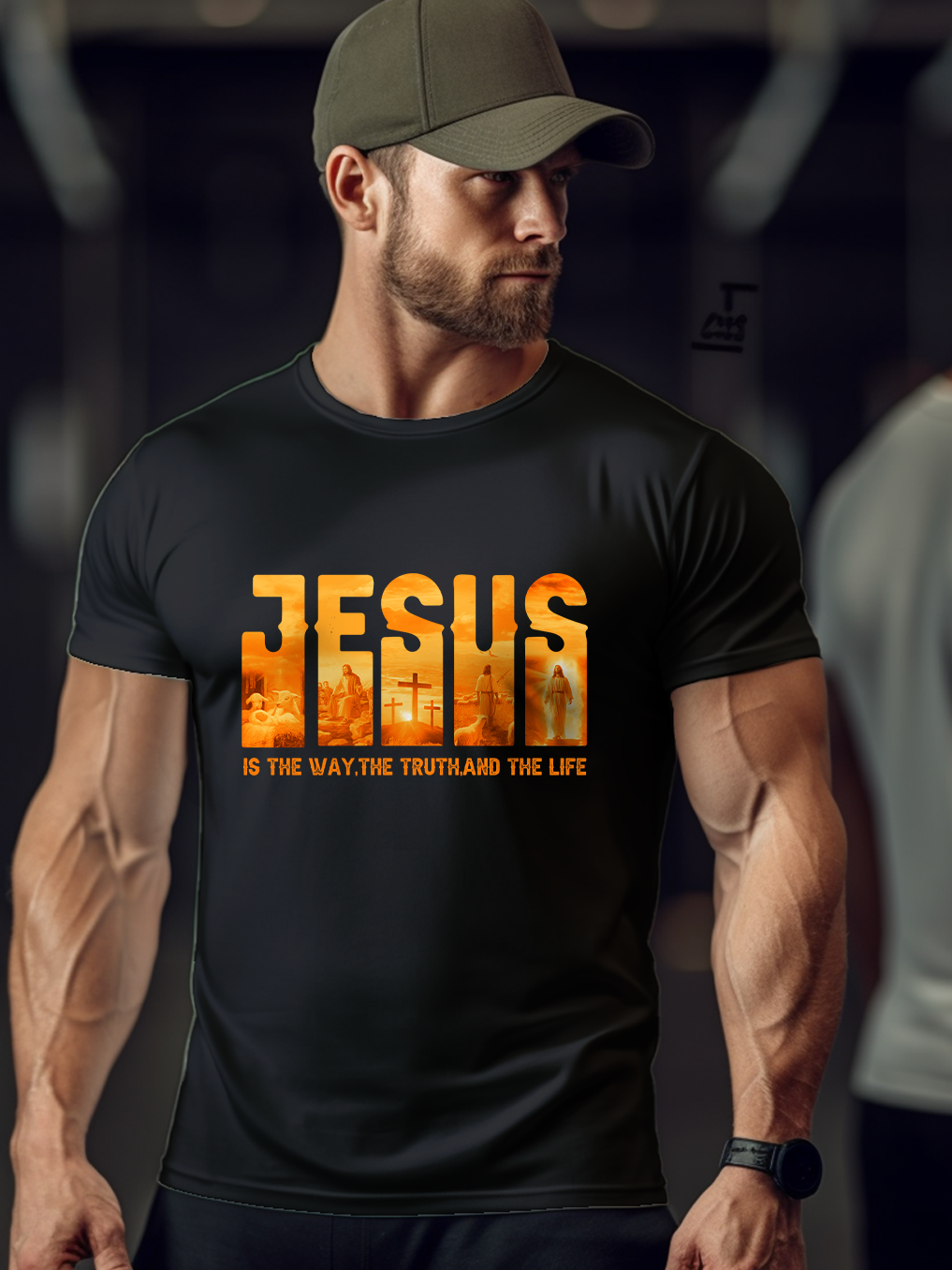 Jesus Is The Way,The Truth,And The Life Christian Tee