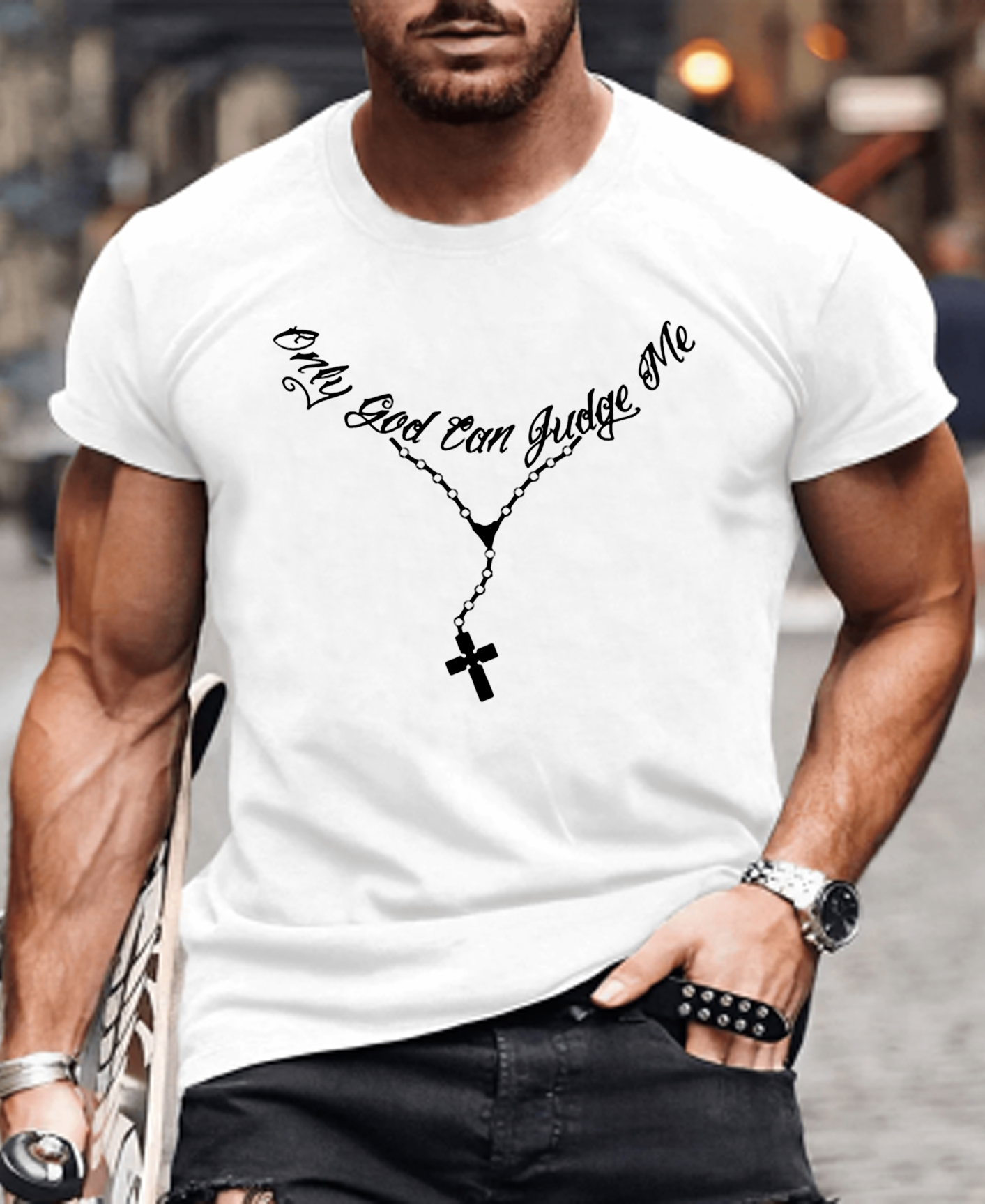 Only God Can Judge Me Tee