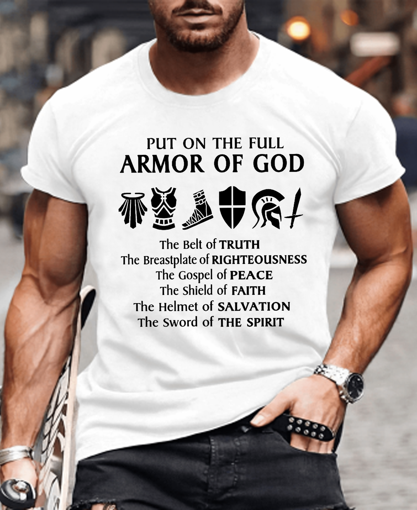 Put On The Full Armor Of God Tee