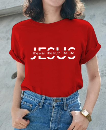 Jesus The Way The Truth The Life Women Tee