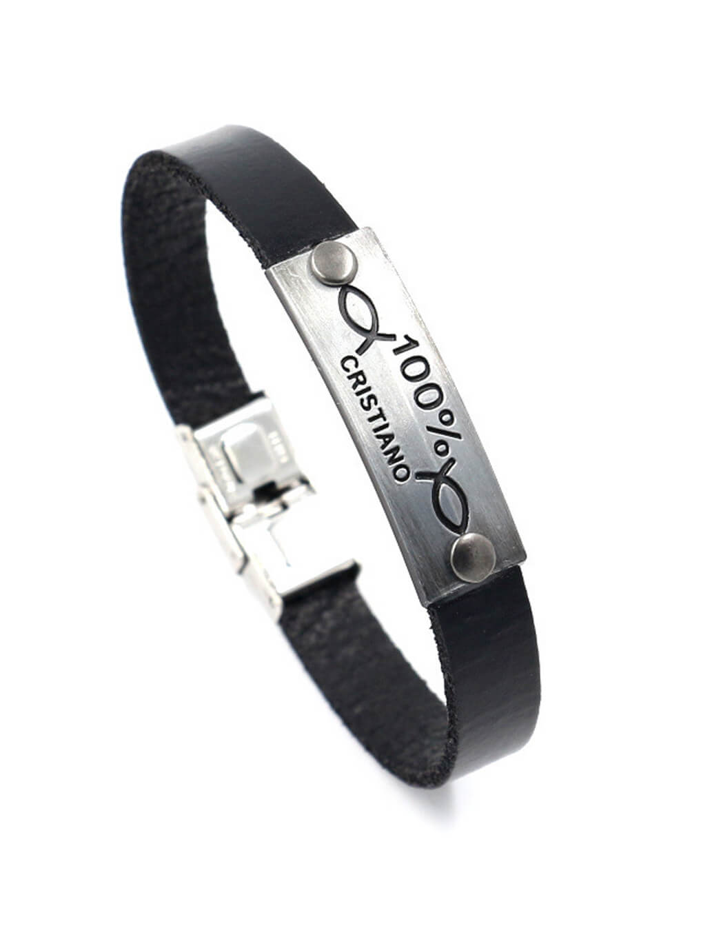 100% Christiano Leather Bracelet
