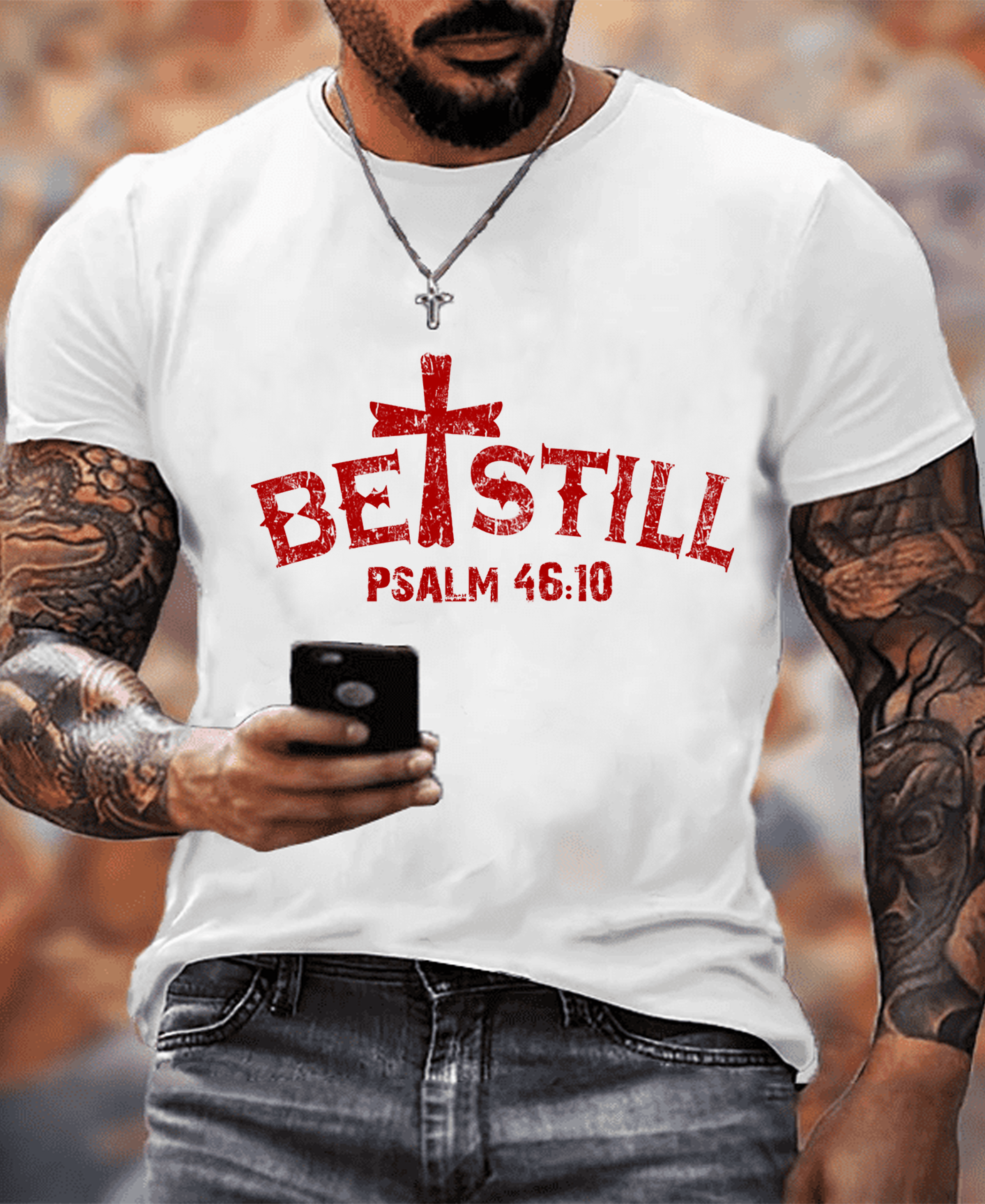 Be Still  PSALM 46:10 Tee