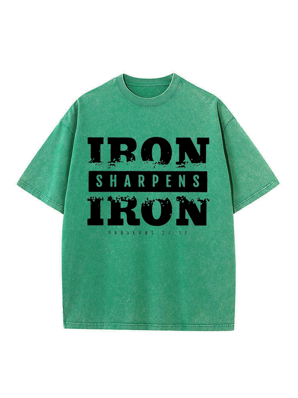 Iron Sharpens Iron Washed T-shirt