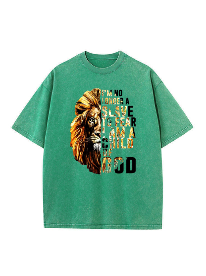 I Am a Child of God Washed T-shirt