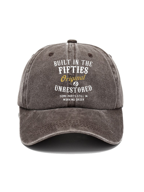 Built In The Fifties Original Unrestored Sun Hat