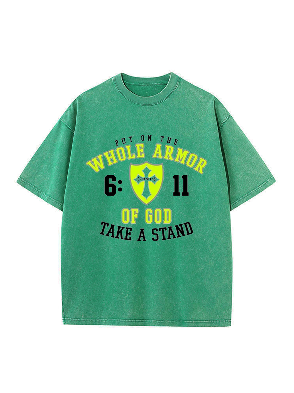 Put On The Whole Armor Of God Washed Tee