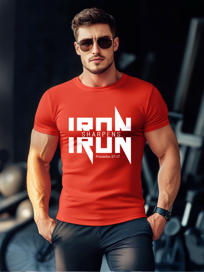 Iron Sharpens Iron Christian Tee