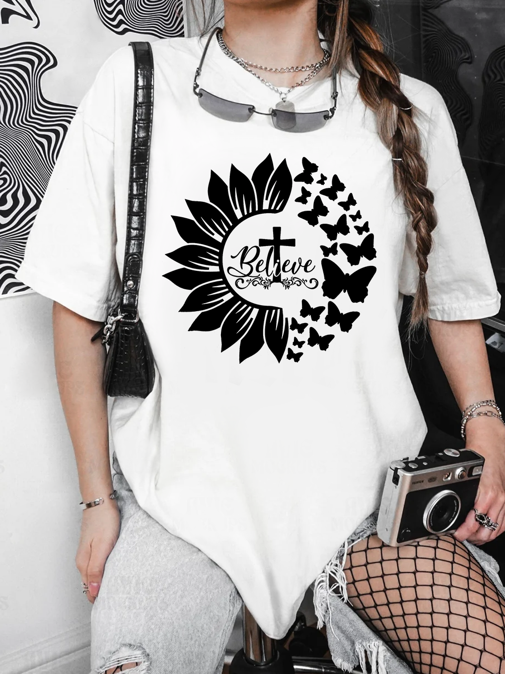 Believe Cross Women Tee