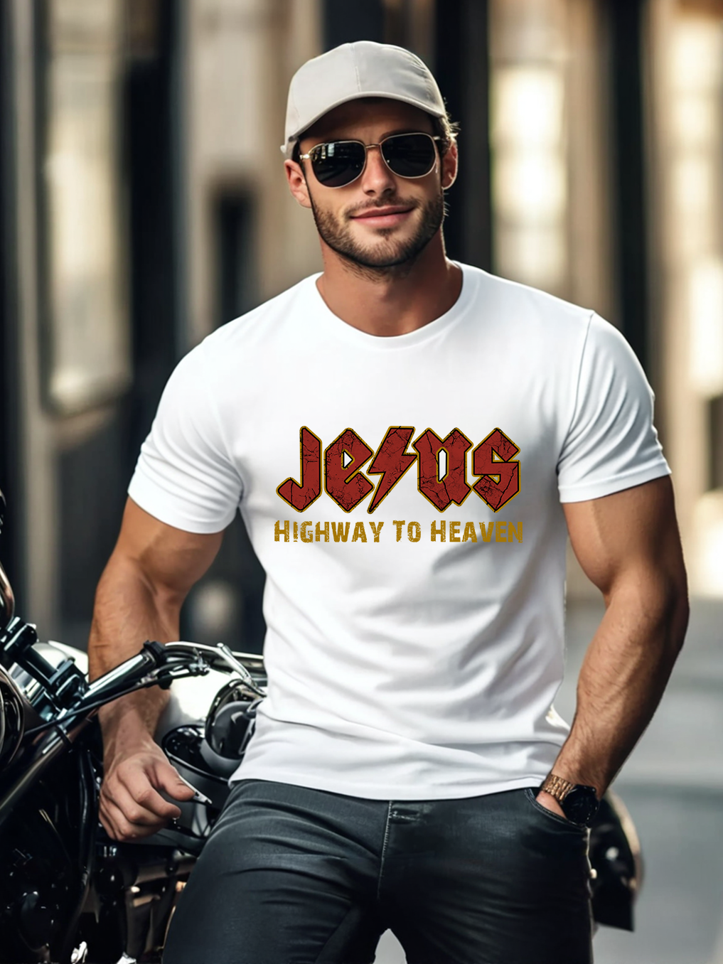 Jesus Highway To Heaven Tee