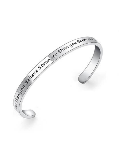 Believe Stronger Bracelet