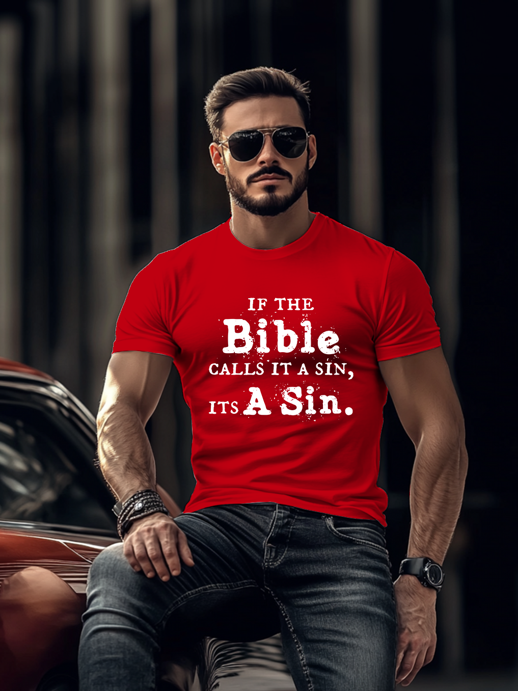 If The Bible Calls It A Sin Its A Sin Tee