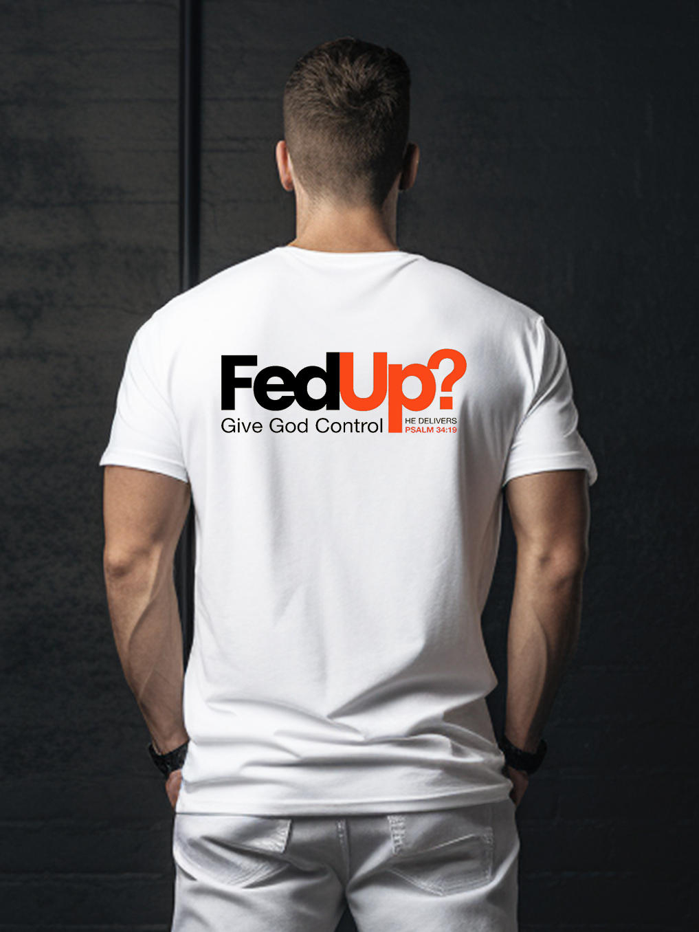 FedUp Give God Control Tee