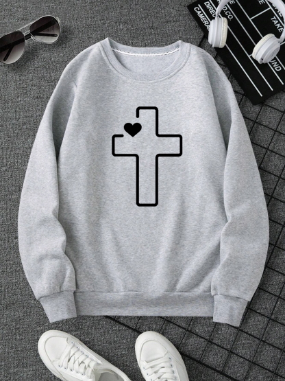 Love Cross Sweatshirt