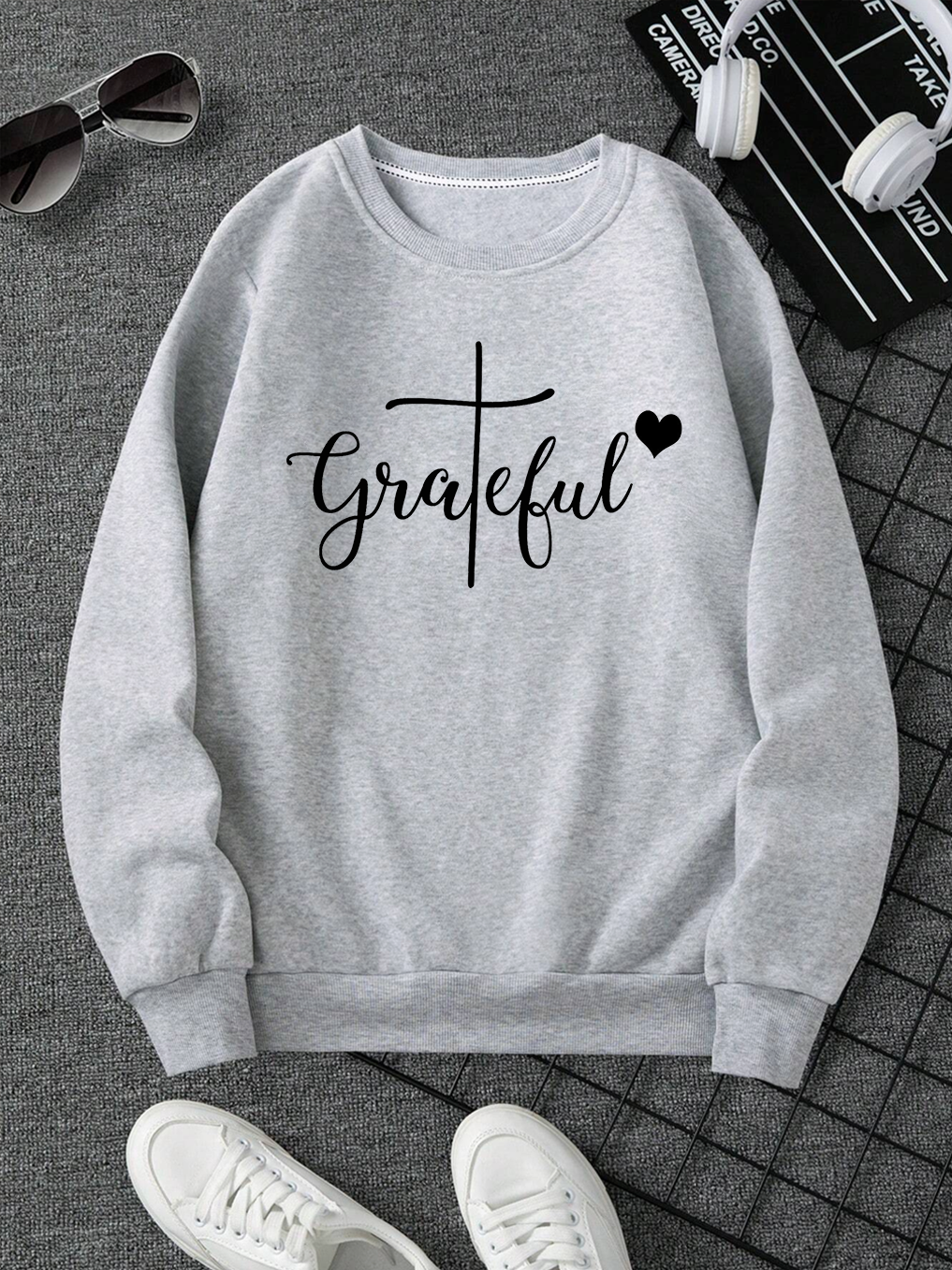 Grateful Stylish Design Sweatshirt