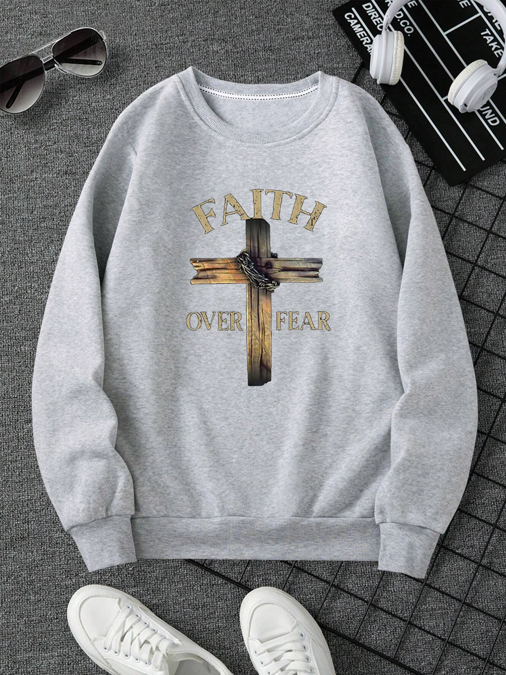 [Copy][Copy][Copy]Faith Hope Love Sweatshirt