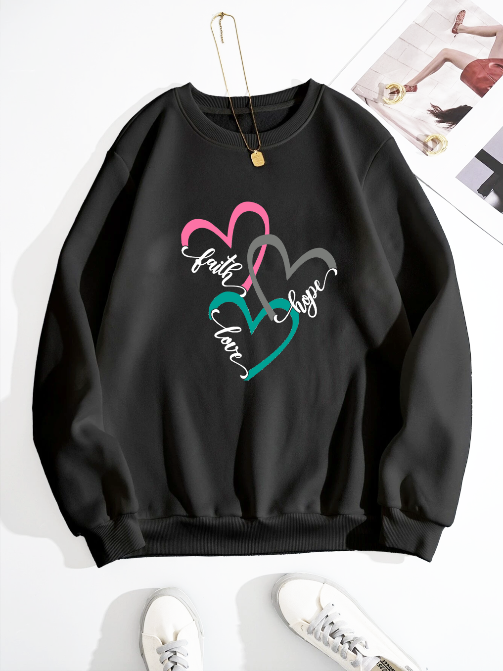 [Copy][Copy]The Lord is My Rock Sweatshirt