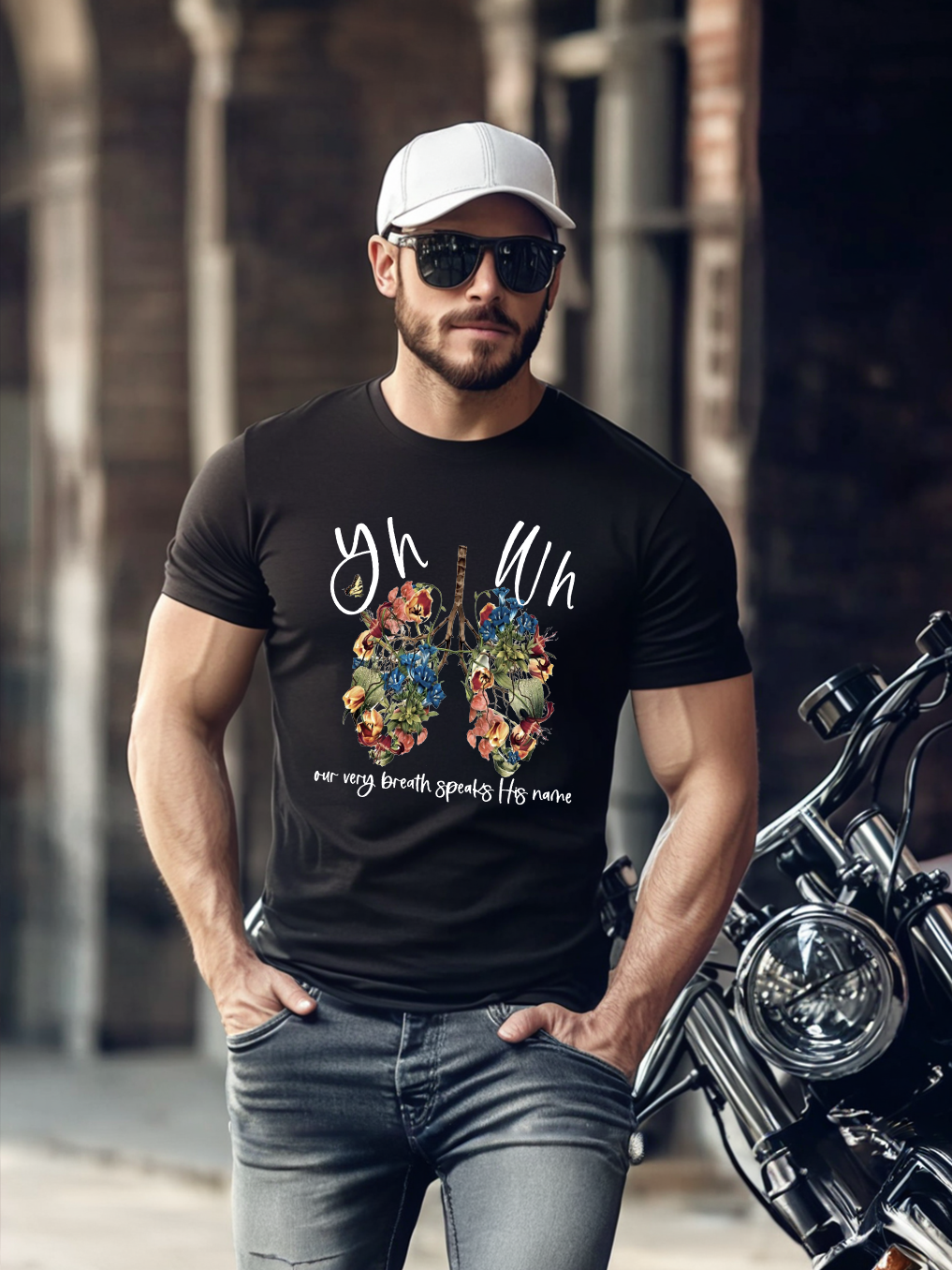 YHWH Our Very Breath Speaks His Name Tee