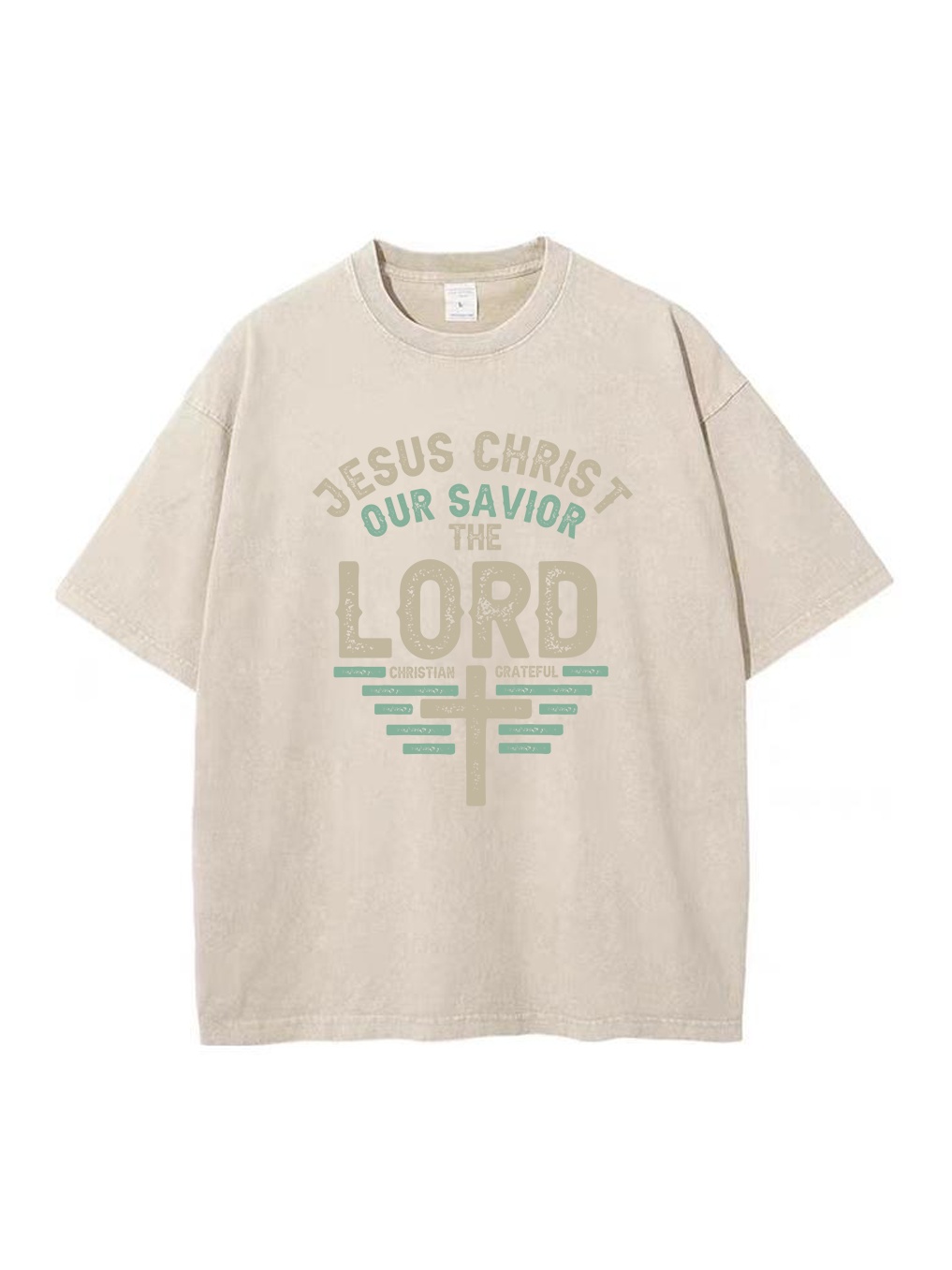 Jesus Christ Our Savior Washed T-shirt
