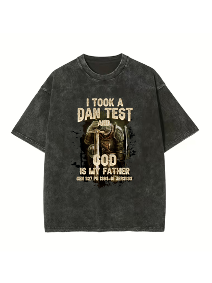 God Is My Father Washed T-shirt