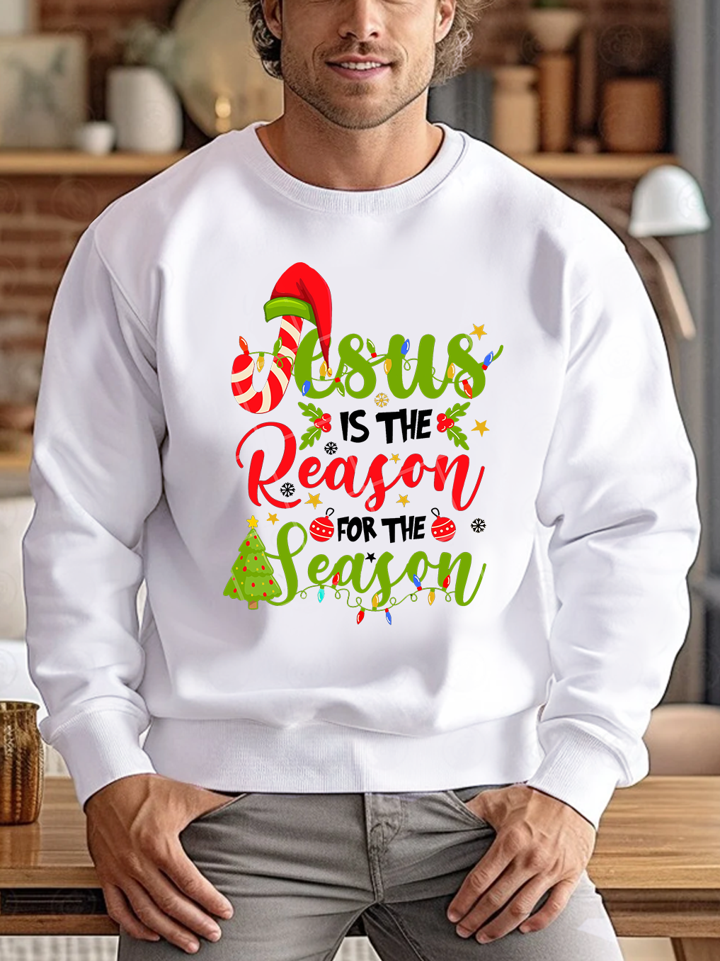 Jesus Is The Reason For The Season Sweatshirt