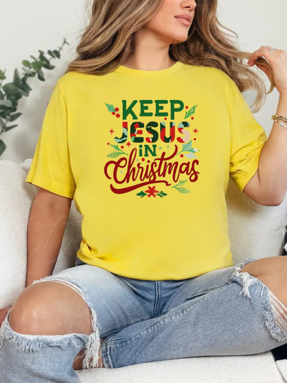 Keep Jesus In Christmas Women's T-Shirt