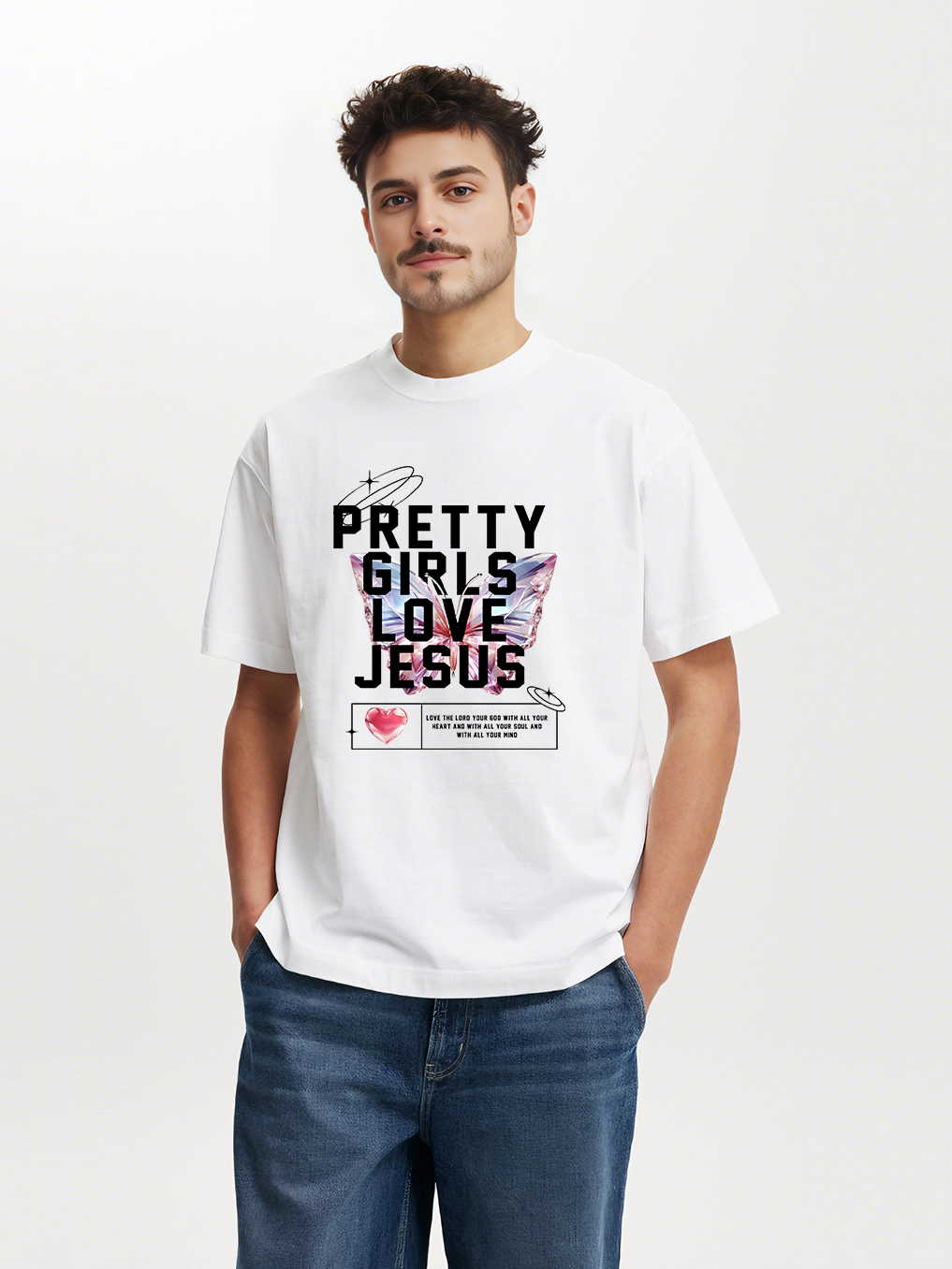 Pretty Girls Love Jesus Tee